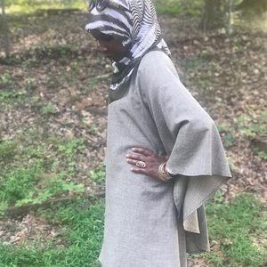 Skirt & Poncho Set w/scarf